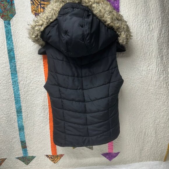 Aeropostle Hooded Quilted Puffy Vest Small - Picture 2 of 6